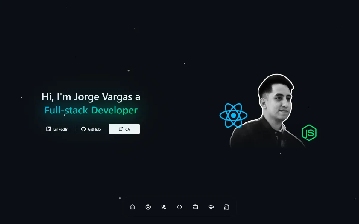 👨‍💻 Developer Portfolio